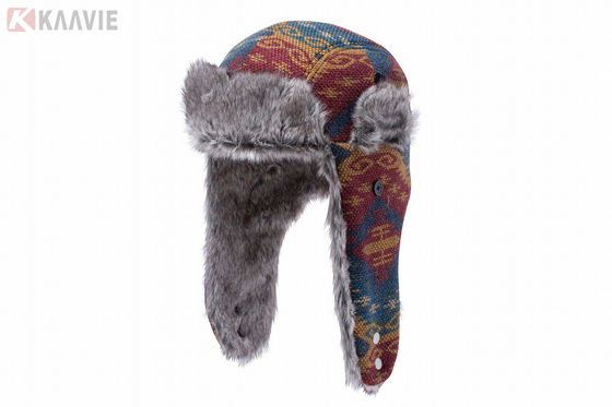 ओडीएम रूसी ट्रैपर शीतकालीन टोपी कान फ्लैप्स यूनिसेक्स शीतकालीन सलाम के साथ बहुआयामी
