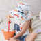 बच्चों के बच्चों के लिए यूपीएफ लाइटवेट सांस लेने योग्य बाल्टी टोपी यूवी संरक्षण